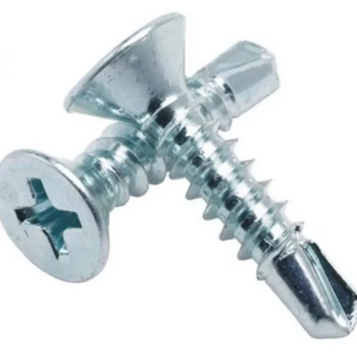 100 Pç Parafuso Cab Chata Phillips 4,2 X 38 Auto Atarraxante