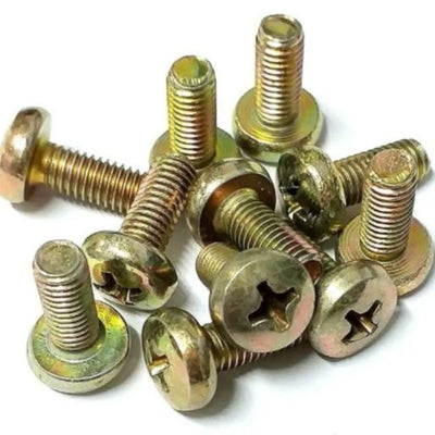 100 Pç Parafuso Máquina Cab. Panela Phillips 2,5 2,5mm x 6mm