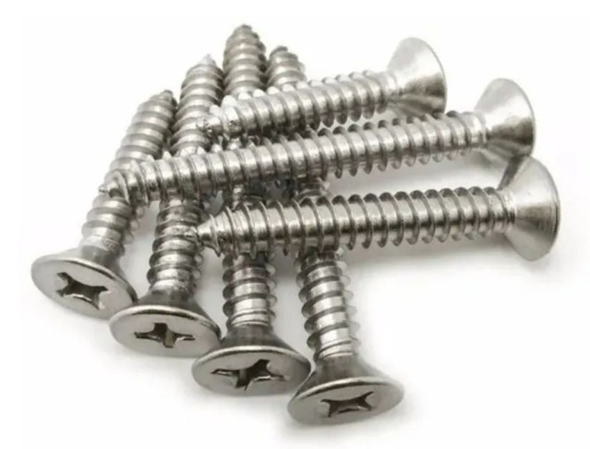 200 pçs Parafuso Chata Phillips Inox Atarrachante 4,8 x 50