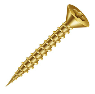 100 peças Parafuso Madeira Chata Phillips 3,5 x 16 3.5x16