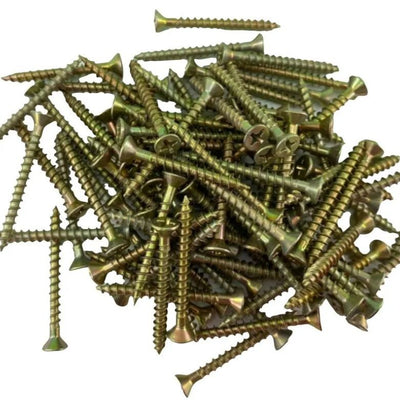 100 un Parafuso Chipboard Phillips Madeira 3.5x30 mm 3.5x30