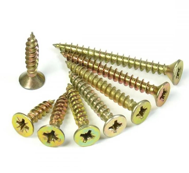 100 un Parafuso Chipboard Phillips Madeira 4,0x16 mm 4.0x16