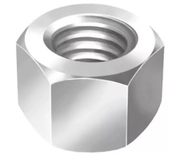 100x Peças PORCA SEXTAVADA MA 5mm Chave 8mm ZINCADO BRANCO