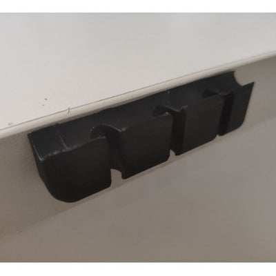 3 X Organizador De Fios E Cabos Adesivo Original Kit Com 3