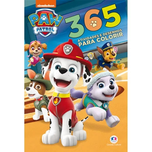 365 Paw Patrol - Atividades e Desenhos para Colorir - Ciranda Cultural