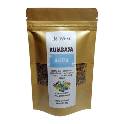2 Kumbayas Elemento ÁGUA - Chá Ervas, Flores, Especiarias